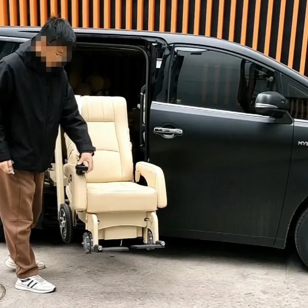 toyota vellfire accessible Vehicle Seats for Disabled and Elder travel with Electric walking