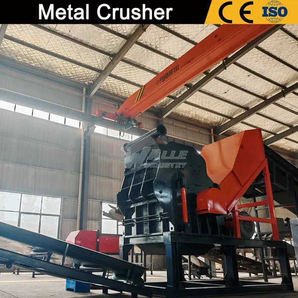 Large-Scale Car Body Shredder for Metal Scrap Processing photo-5