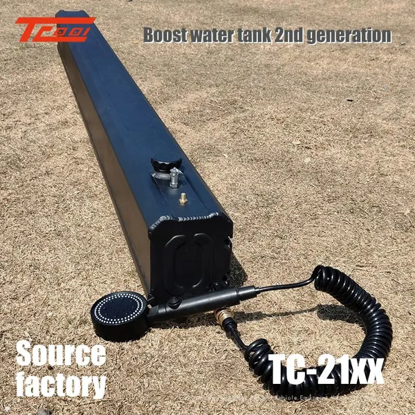 Outdoor Camping Pressurized Water Tank 18L26L36L Thickened 4mm Aluminum Alloy Water Storage Tank, Universal for Car Roof Platform photo-4