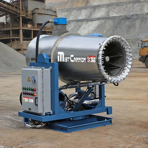Manufacturer Explosion Proof Stainless Steel 60m Fog Cannon for Coal Mine Dust Suppression photo-4