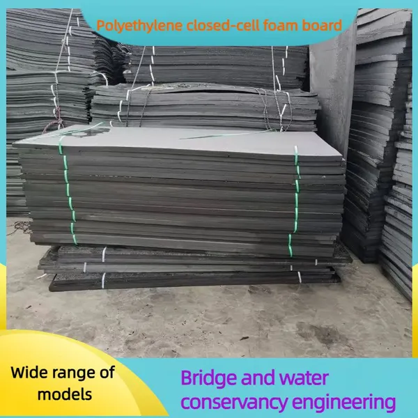 Closed-cell Board Joint Filler Board Contraction Joint Caulking Polyethylene Foam Board Insulation Material L-600 Black photo-3