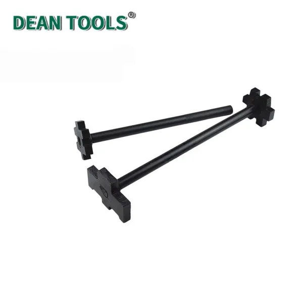 Double Head Drum Wrench,Bung Wrench Double End,Barrel Wrench Opener Tool,Oil Drum Lid Opener photo-5