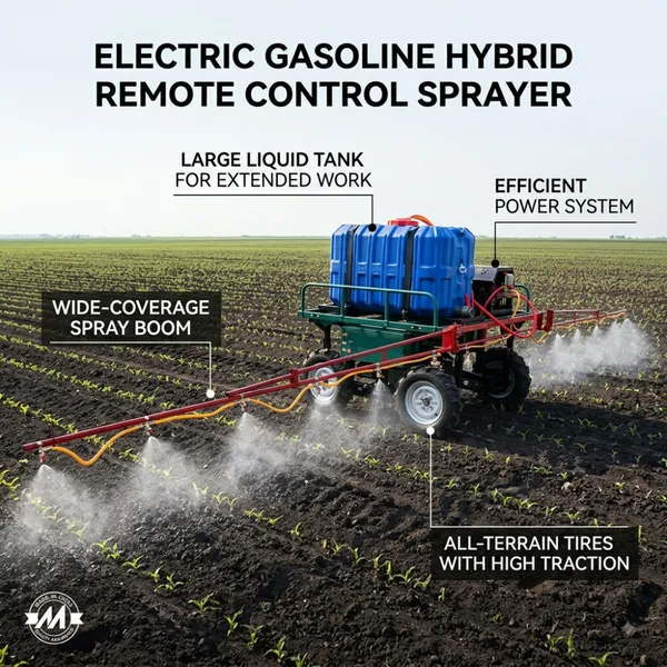 Heavy Duty Remote Operated Plant Protection Machine for Professional Farming Operations