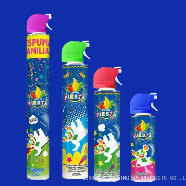 Empty Espuma Fiestra Spray Aerosolcan