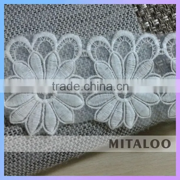 Mitaloo Nylon Lace Trim Organza Net Lace Trim for Garment M09001