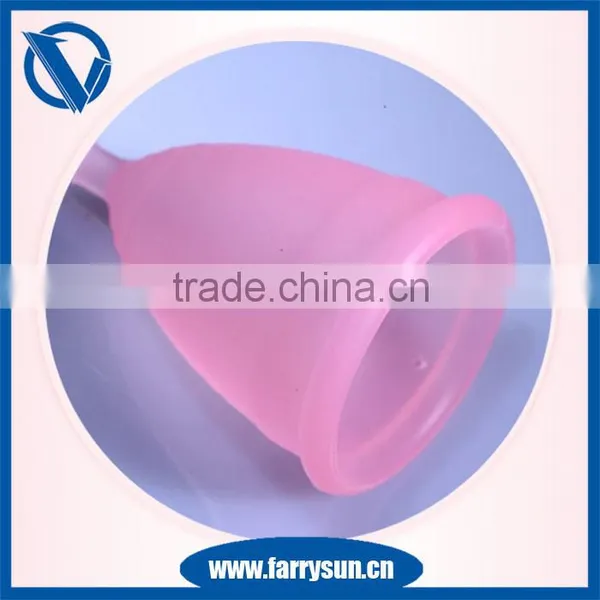 NEW Medical Silicone Ladies Menstrual Cup Reusable Medical Silicone Menstrual Cup photo-2