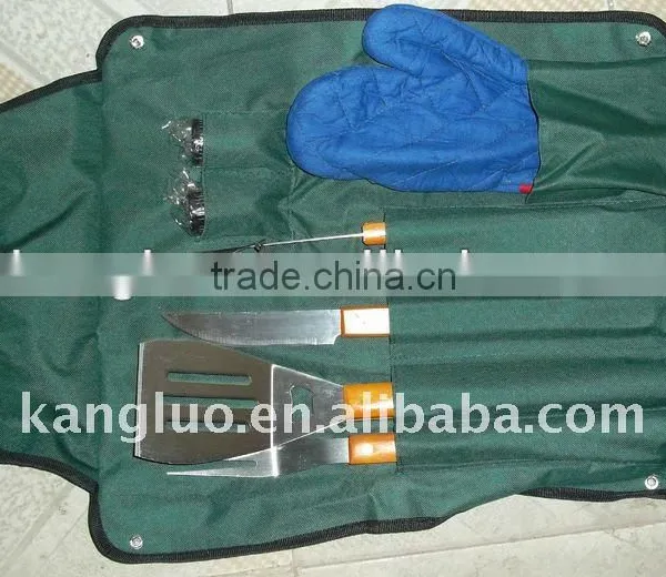 BBQ Tools Set BBQ Accessories 2015 New Design BBQ Tool Set With Bag