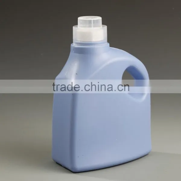 500ml 1 Liter Empty Plastic HDPE Square Bottles for Liquid Laundry Detergent