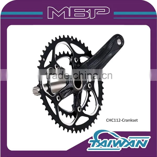 Road Carbon Crankset Carbon Bicycle Cranset Carbon Crank