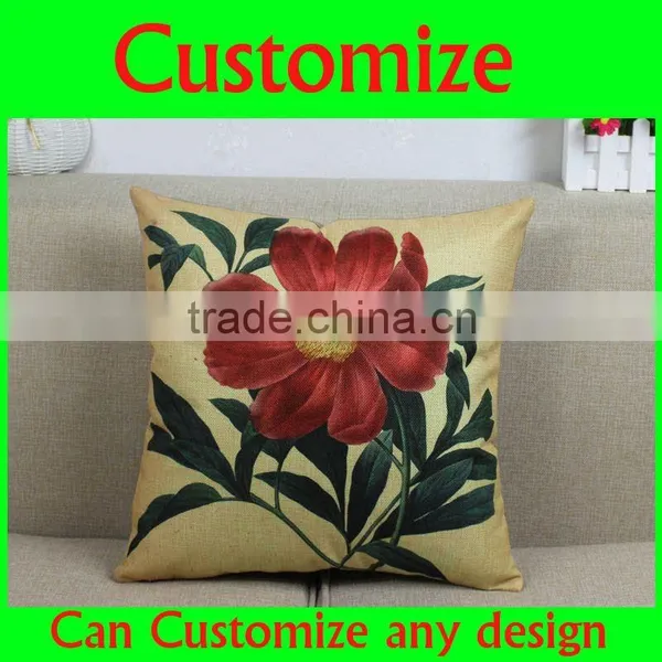 Funny cute black hat with hair design 100% cotton sublimation pillow with piping, pillow case with piping