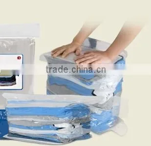 Hand-pressing Vacuum Bag for Storage