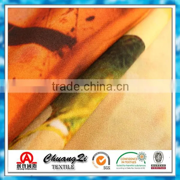 China Manufacture Wholesale Printed Voile Rayon Fabric photo-2