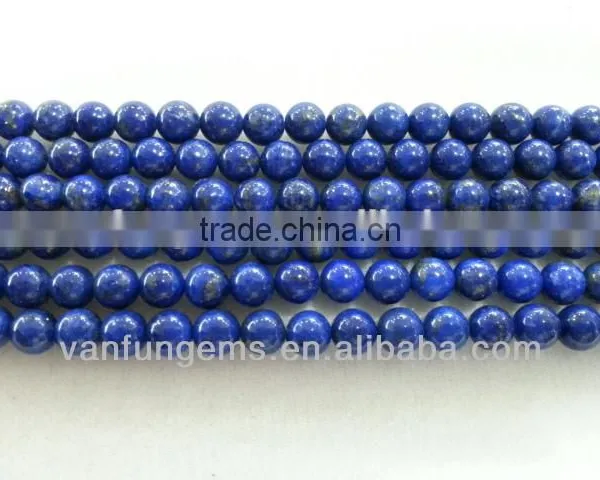 Natural Lapis Carved Plumkin Beads Precious Natural Gemstone Lapis Round Beads photo-4