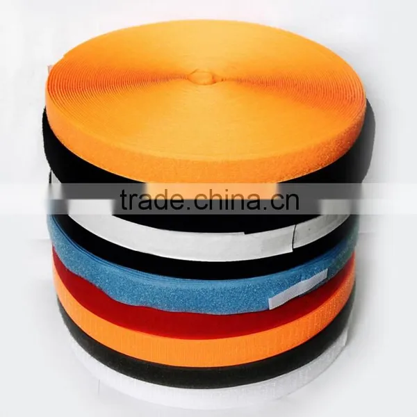 Factory Prices Colorful Reusable Magic Tape Hook and Loop Fastener Straps photo-2