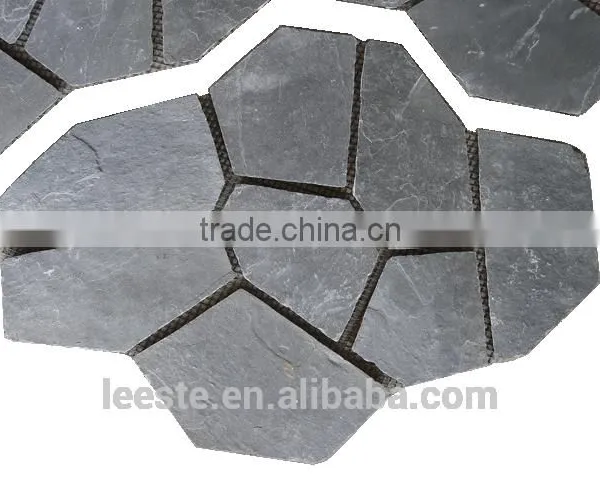 Nice Design Wooden Yellow Slate Pattern photo-3