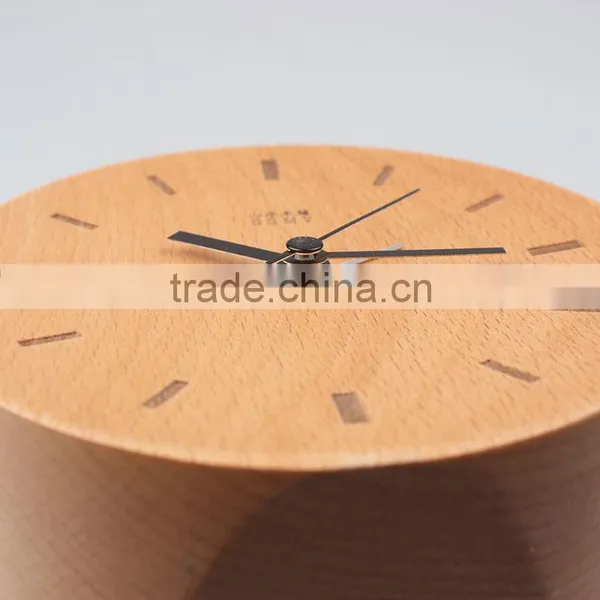 Shanshui DRZ007 Manufacturer's Modern Desktop Clock Wholesale Table With Wood Material photo-2