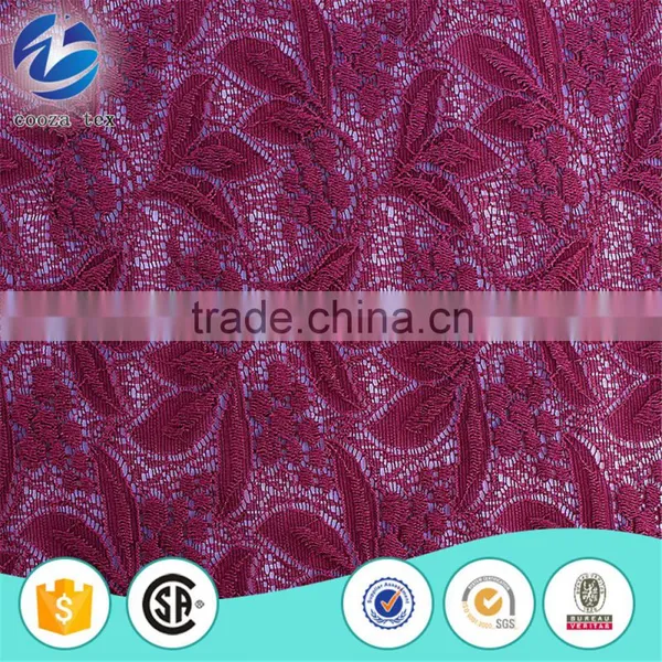 Fashional French Cotton Guipure Lace Fabric for Women Dress photo-5