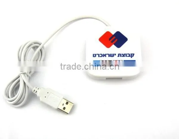 USB 2.0 High Speed 3 Port Flat Usb Hub With Webkey/weblink Button photo-6