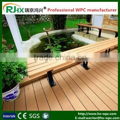 Gray Wood Composite Decking Tiles for Non-slip Wood Composite Decking Tiles photo-4