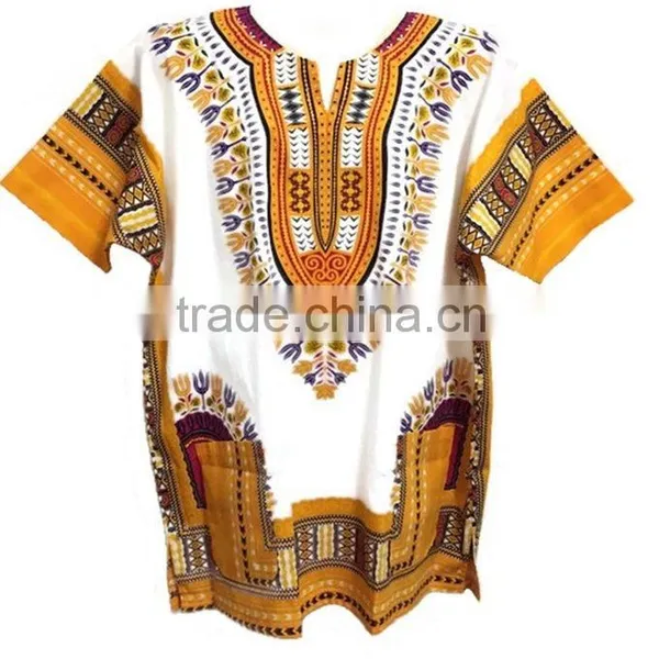 Traditional African Print Dashiki Shirt African Top Clothing Kaftan Wholesale China Quality Choice photo-6