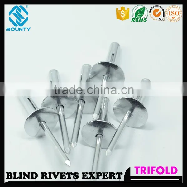 HIGH QUALITY FACTORY ALUMINUM TRIBULB RIVETS FOR GLASS CURTAIN WALL photo-5