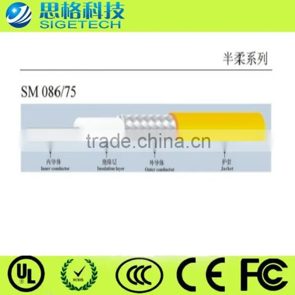 Sigetech Coaxial Cable Sm086-75