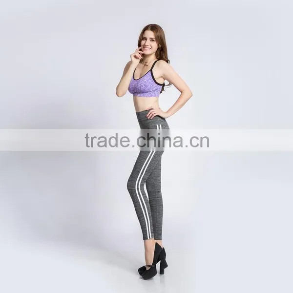 Elegant Crossed Bras and High-waisted Yoga Leggings Women Sportswear photo-2
