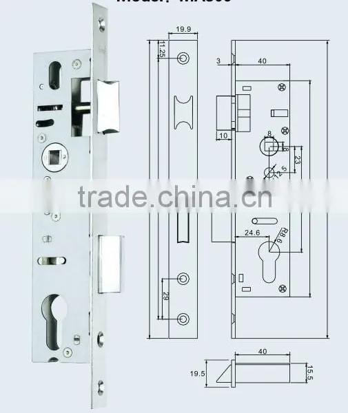 Aluminium Door Lock MA300
