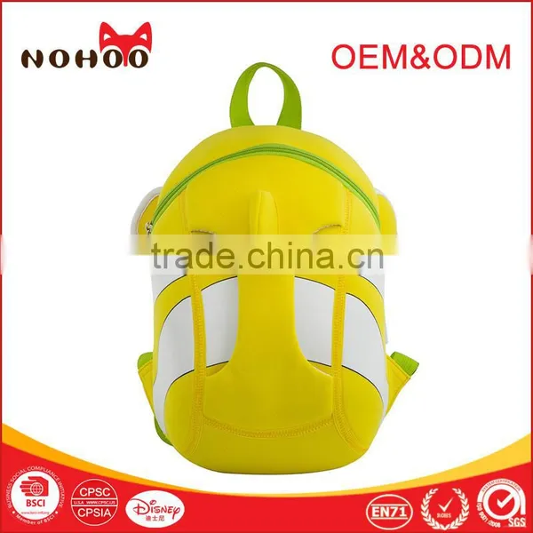 NOHOO Ultra-light Colorful Waterproof Neoprene Student Cartoon Kids School Bag Supplier's Choice photo-3