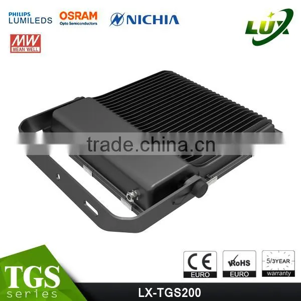 Meanwell Driver, Promotional Price, CE ROHS Approved, Free Lighting Design, 5 Years Warranty 200W LED Flood Lights photo-4