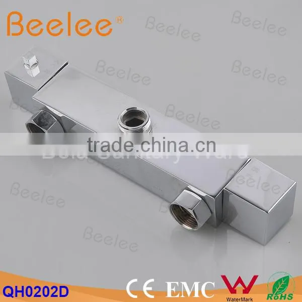 Wall Mounted Square Temperature Controller Thermostatic Shower Faucet Mixer Tap photo-3