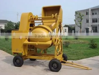Tilt Drum Concrete Mixer With Mechanical Hopper photo-6