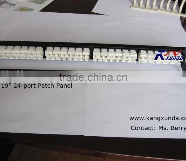 24 Ports Cat6 Patch Panel photo-3