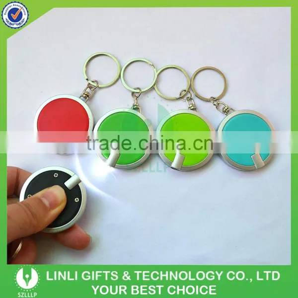 Plastic Promotional Led Keychain With Light photo-2