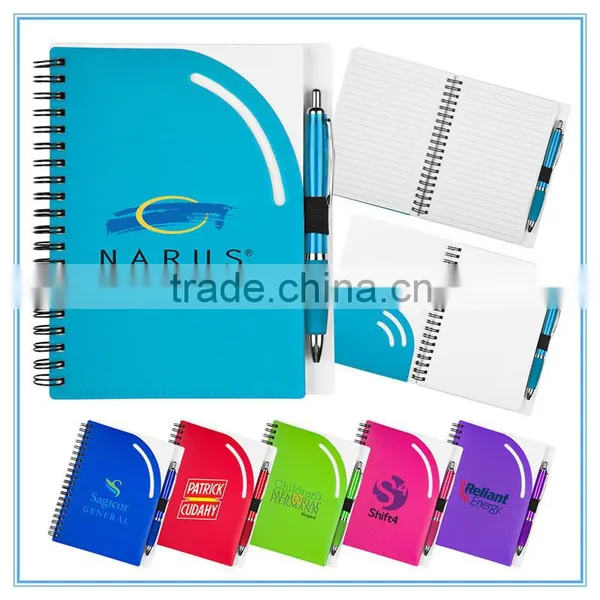 PP Cover Notebook ,spiral Notebook Supplier to Office