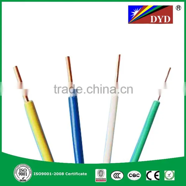 BV 1.5mm to 25mm Single Copper Pvc Electric Wire and Cable photo-4