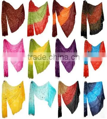 2015 Summers Collection Cotton Dupattas / Indian Traditional Chunris / Chunni photo-2