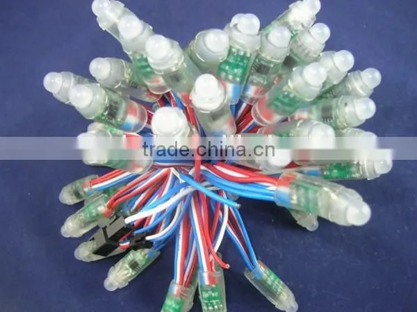 DC5V Input,50pcs a String;round Shape 12mm WS2811 Led Pixel String Light photo-3