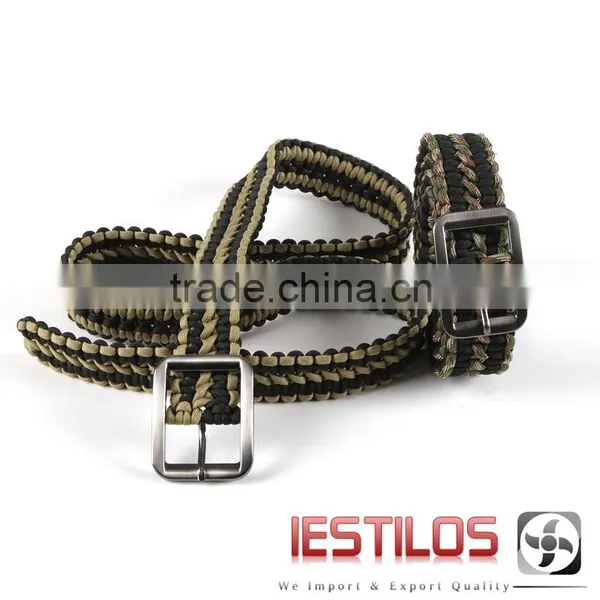 Wholesale Paracord Belt Custom Logo Paracord Belt for Outdoor Quality Choice photo-4