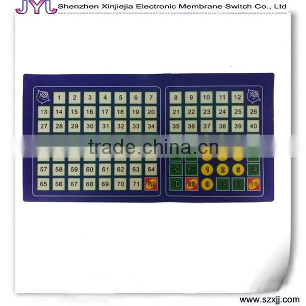 Shenzhen Factory Rapid Production Small Quantity and Sample Membrane Switch,keypad,Label,graphic Overlays Panel photo-4