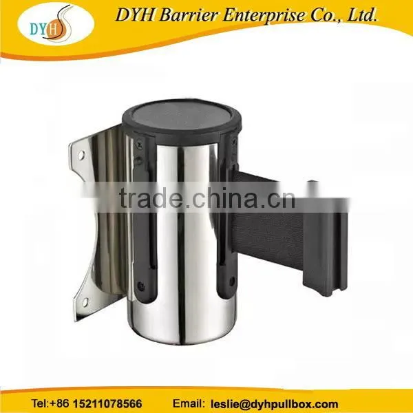 Factory Direct Stylish Retractable Wall Mounted Belt Barriers photo-5