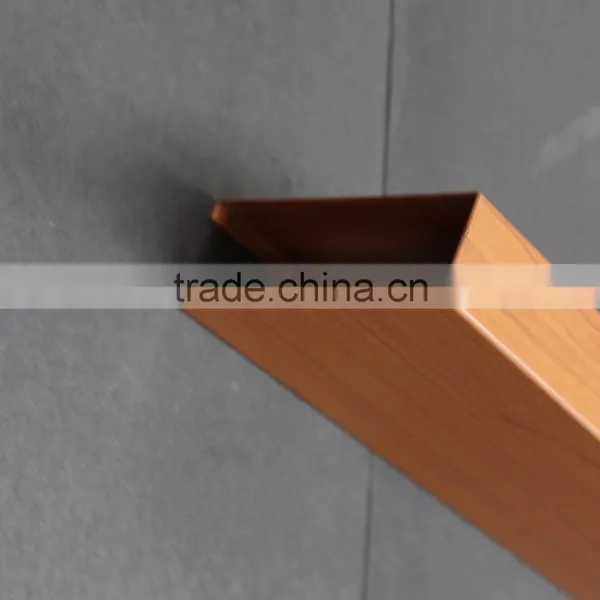 Chemical Preservation Metal Suspended Ceiling Panel With Wood Grain Color U Section Aluminum Screen Ceiling photo-6