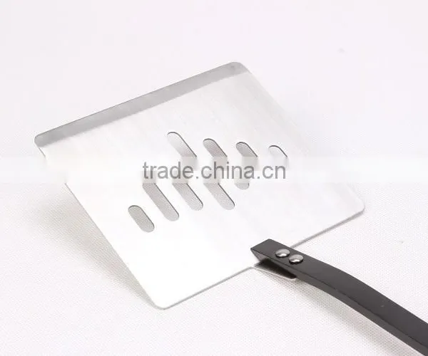 3pcs Wooden Handle Barbecue Spatulas photo-4