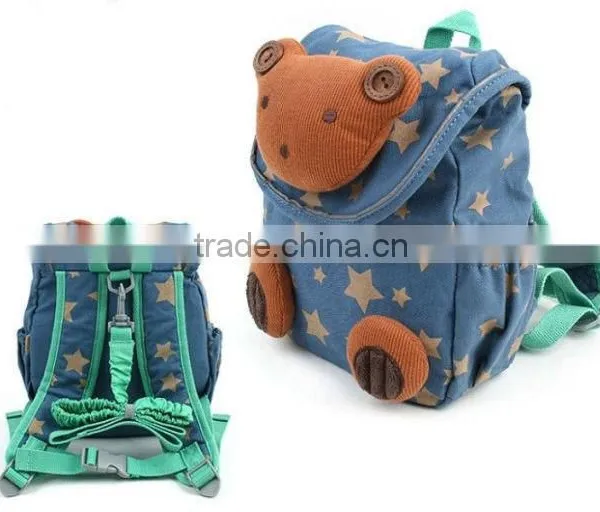 Lovely Bears Rabbit Child Backpack School Bag for Boys & Girls, a Perfect Gift for Kids photo-5