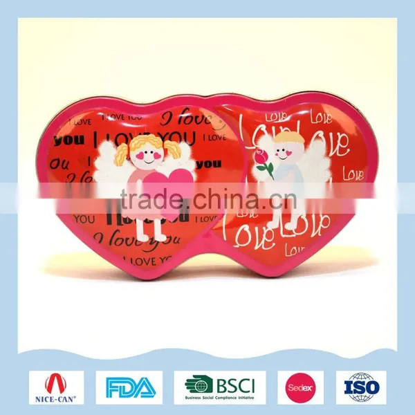 Heart Shape Tin Box by Tin Products Factory photo-5