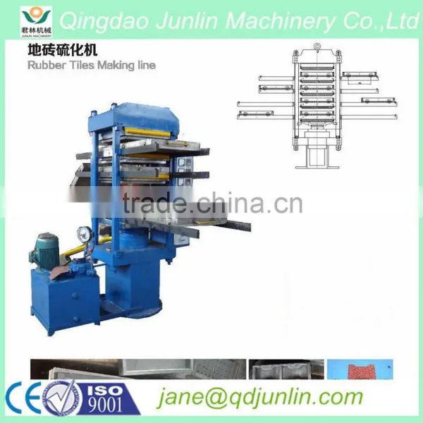 Rubber Tile Press Machinery/ Rubber Tile