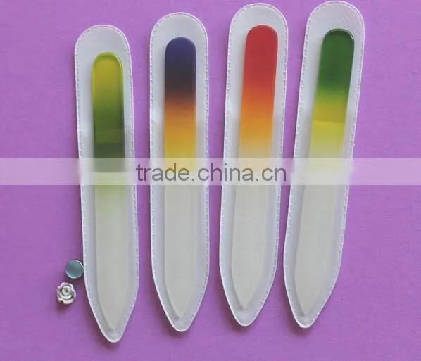 Nail Art Manicure Crystal Glass Nail Files Buffers Nailart Durable Tips Pedicure photo-2