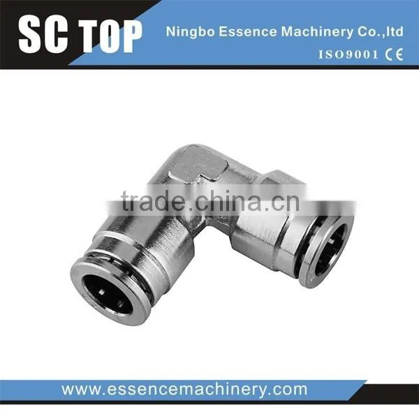 Brass Pneumatic Elbow Nut Threaded Tube Fitting photo-6