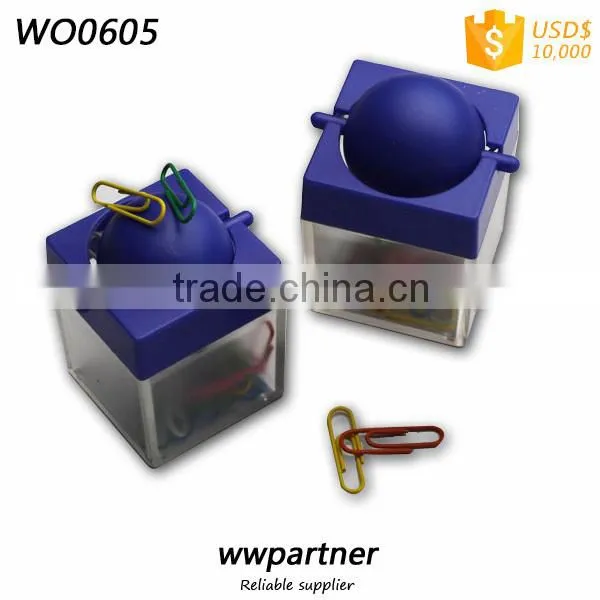 Big Capacity Magnetic Paper Clip Dispenser Hot Sale photo-5