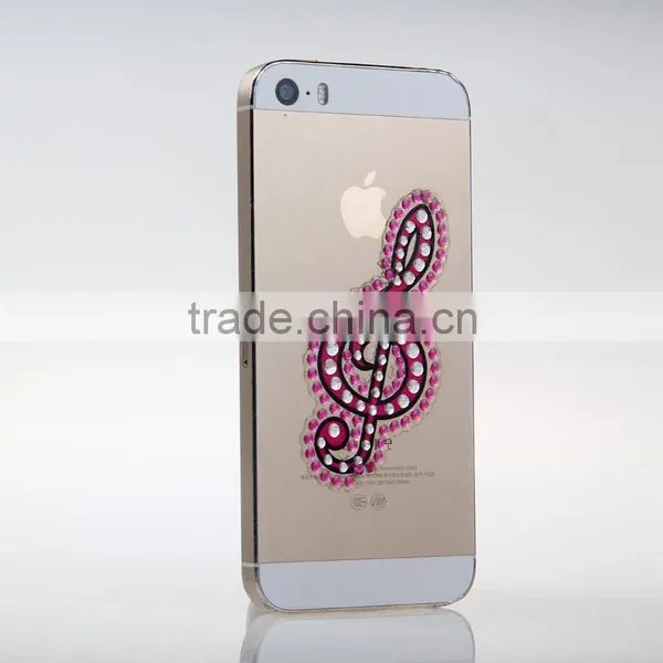 Hand Phone Decoration Sticker 3D Metallic Fashionable Sticker Glowing photo-2